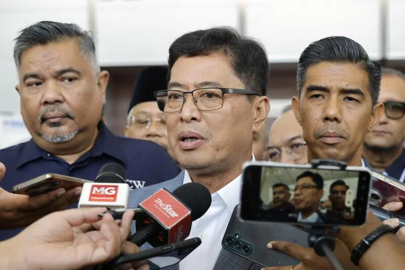 The cash was seized when an individual connected to the case was caught trying to transfer it to another location, says MACC chief commissioner Azam Baki.