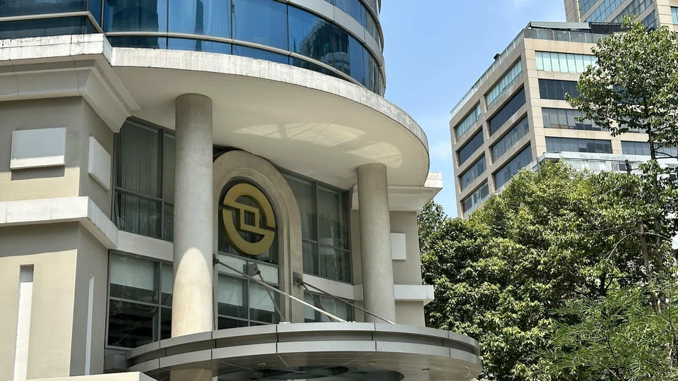 The Ho Chi Minh City Stock Exchange building. Vietnam’s benchmark stock index tumbled 9.3% in March, making it one of Asia’s worst-performing share markets.