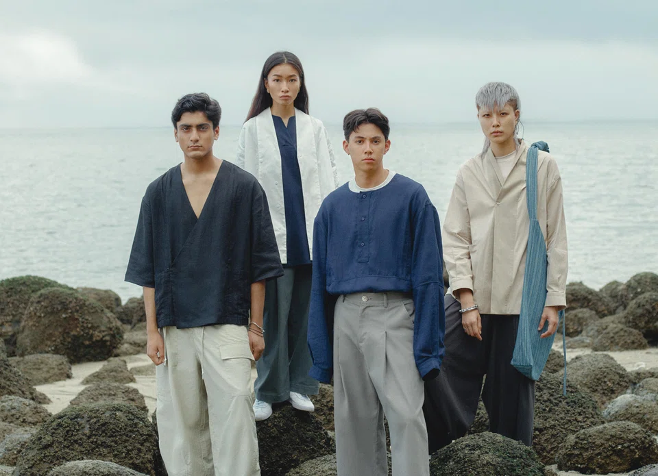 Graye's gender-neutral clothes have helped the company expand its business to two stores, including a flagship in Wheelock Place.