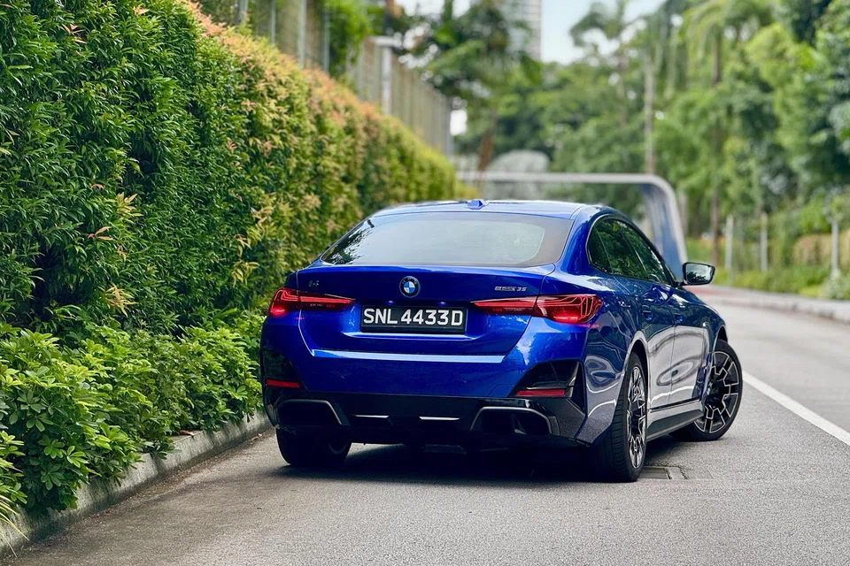 The rear snazzy new lamp clusters are tantalisingly named “laser lights”.