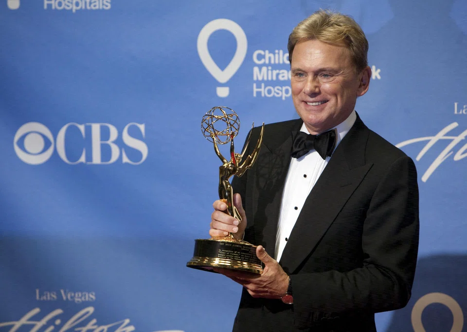 Pat Sajak at the 38th Annual Daytime Emmy Awards show in 2011. He signed off on Jun 7, 2024, after presiding over "Wheel of Fortune" since 1981.