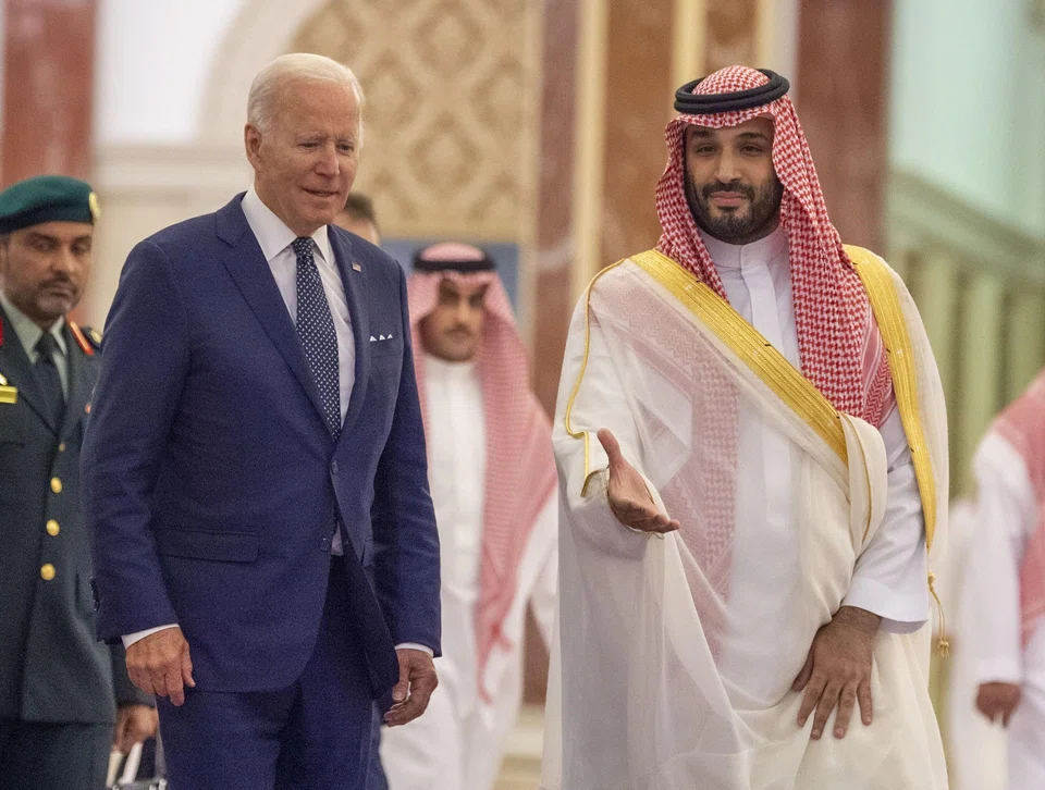 In a way, irritating Biden (left) may just be the added benefit of what MBS regards as the pursuit of legitimate Saudi economic and strategic interests, and not as part of any anti-American policy.