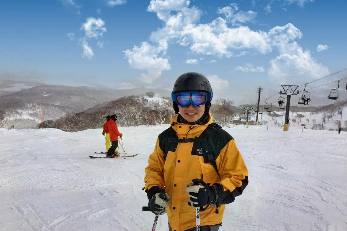 "Prior to the Covid pandemic, I would make a point of going skiing a few times a year. It helped me to not only challenge myself in a new area (sports and the great outdoors), but also to find new perspectives and inspiration in my professional life," says Kelvin Fu, managing partner at Gunung Capital, in Niseko, Japan in this photo.