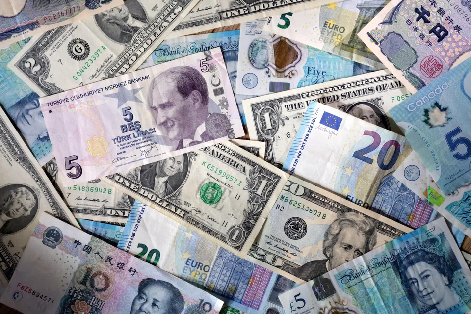 Bloomberg’s US dollar spot index climbed 2.7% in July, snapping a six-month losing streak, while MSCI’s emerging markets currency index fell 1.2%.