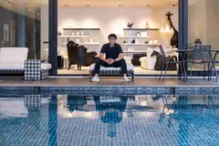 Architect Edmund Ng is an art lover and collector. 