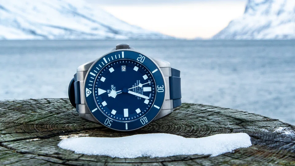 On land or underwater, the Pelagos remains a stunner.