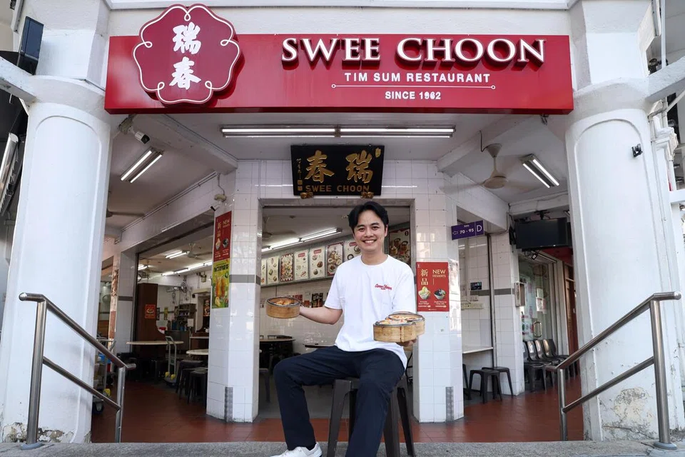Ernest Ting, the third-generation owner of traditional dim sum restaurant Swee Choon.