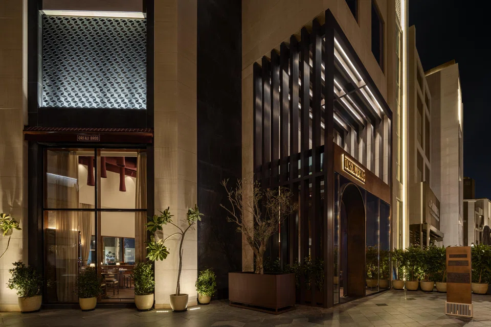 Orfali Bros restaurant in Dubai, which saw a drop in international visitors and reservations with the start of the war. 