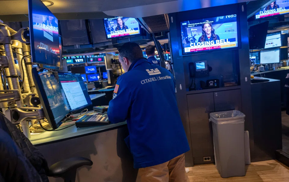 The Dow Jones Industrial Average fell 386.51 points, or 0.84%, to 45,752.26.