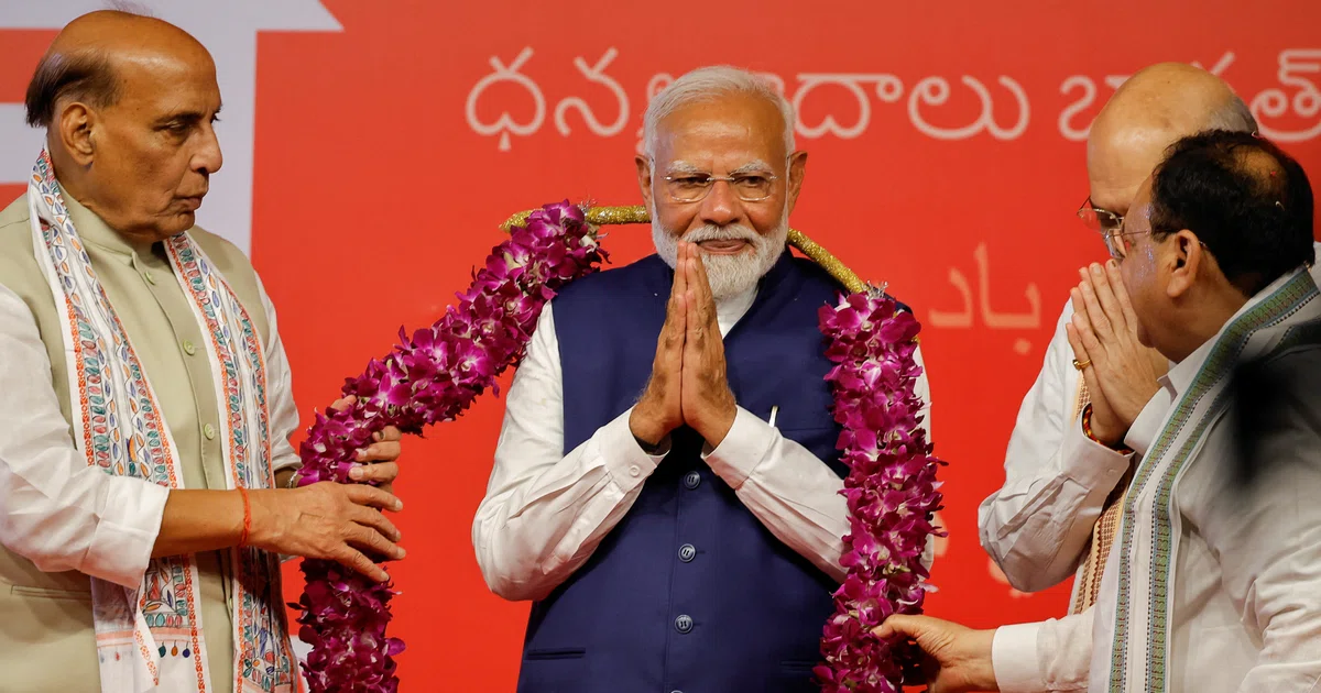 Modi looks forward to closer ties with Taiwan after re-election - The ...