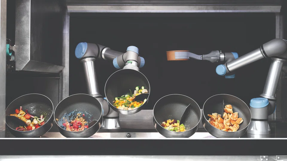 CA-1 自动膳食生产机器人。