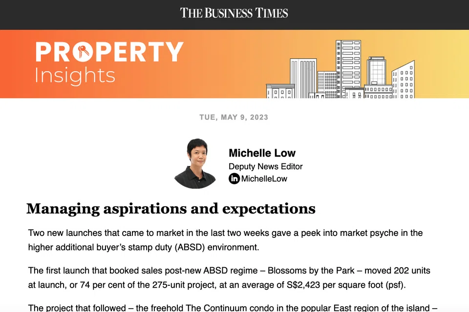 BT's Property Insights newsletter.