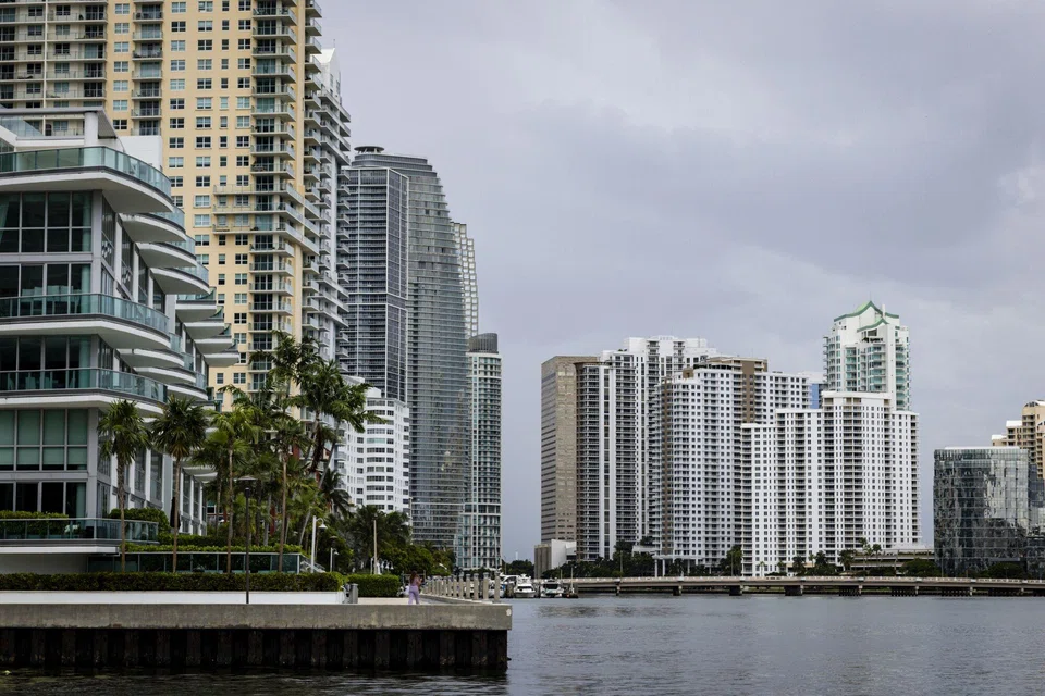 The Brickell neighbourhood of Miami, Florida, US. The district's office vacancy rate stands at 11.9 per cent at end-September, compared with a US average of 19 per cent, according to CBRE Group.