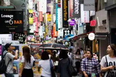 Risks for South Korea include a slowdown among trading partners, geo-economic tensions and rising commodity prices due to Mideast conflicts.