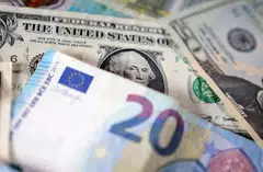 The euro was set for the third straight week of losses against the dollar.