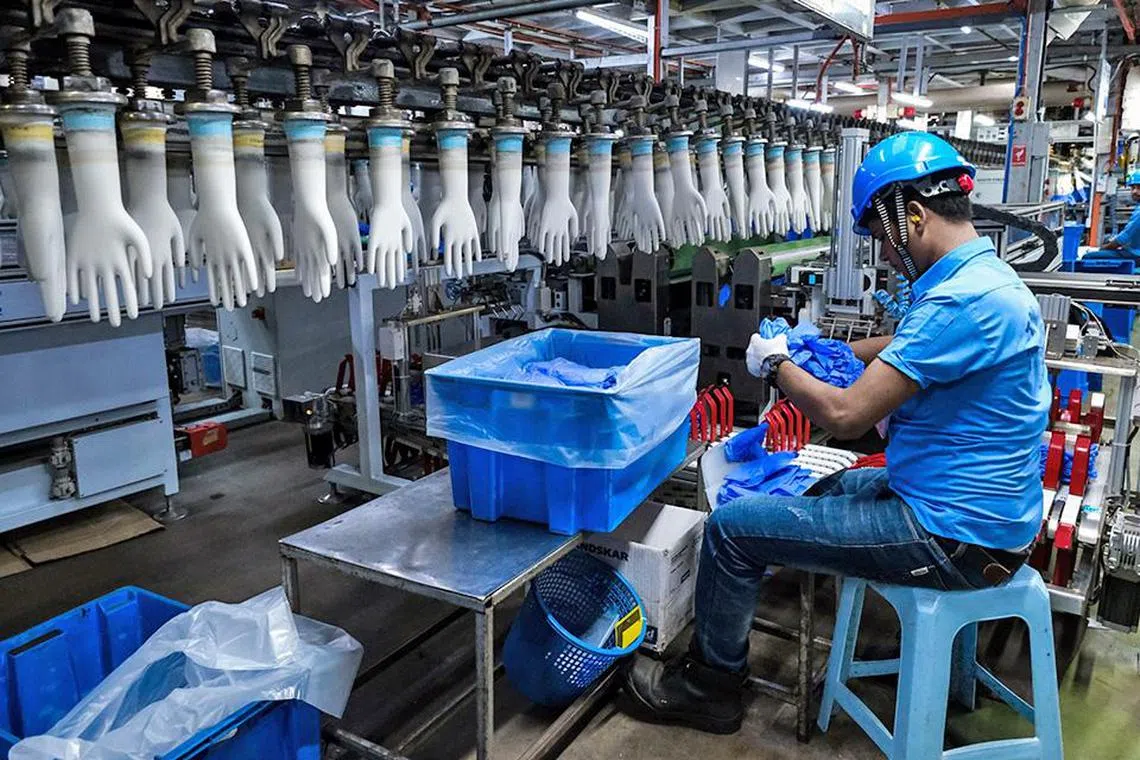 Among the most traded healthcare-related stocks on the Singapore Exchange (SGX) are Malaysia-based glove manufacturers Top Glove Corp and Riverstone Holdings as well as personal protective equipment supplier and distributor Medtecs International Holdings. 
