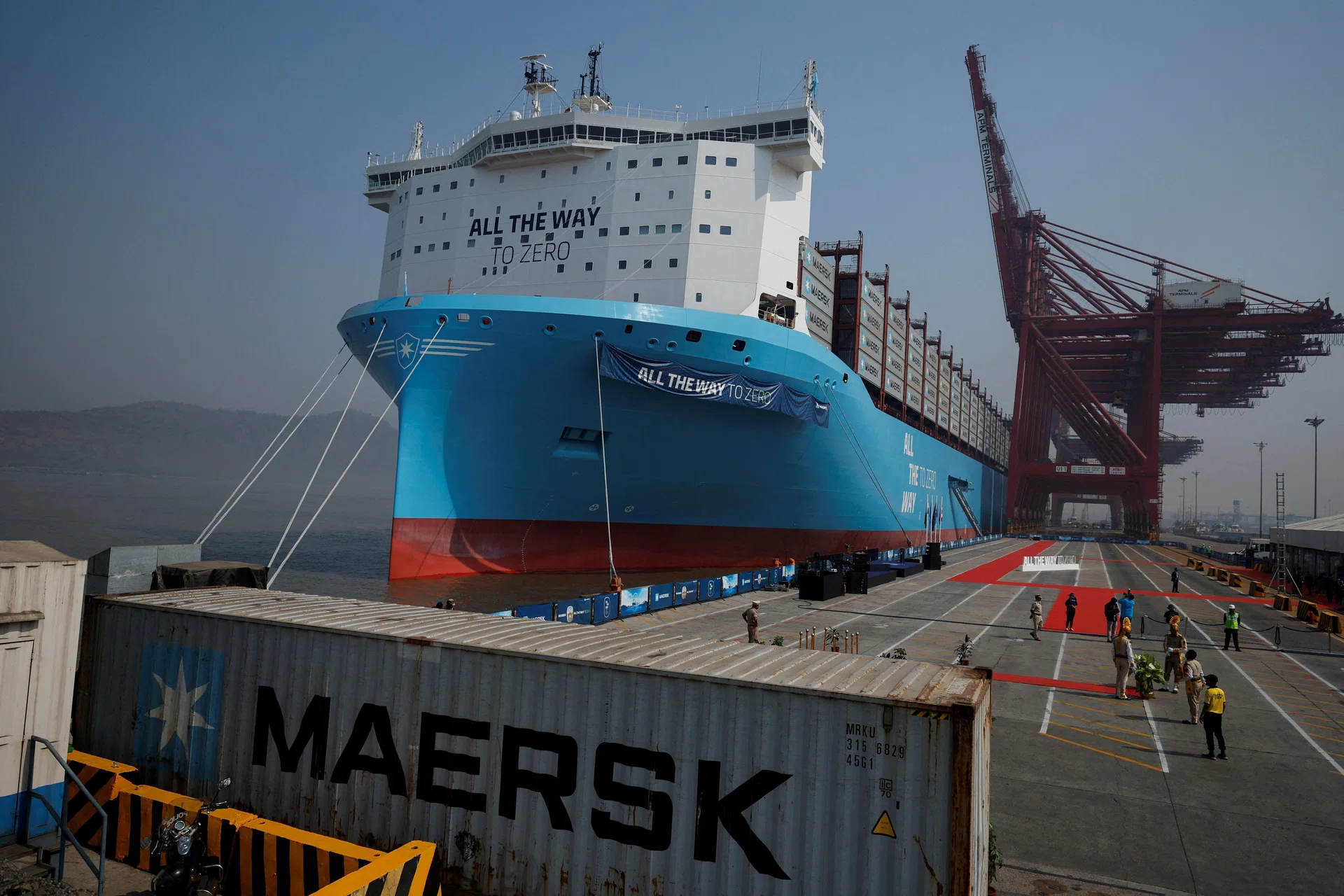 Maersk suspends two shipping services due to Middle East crisis - The ...