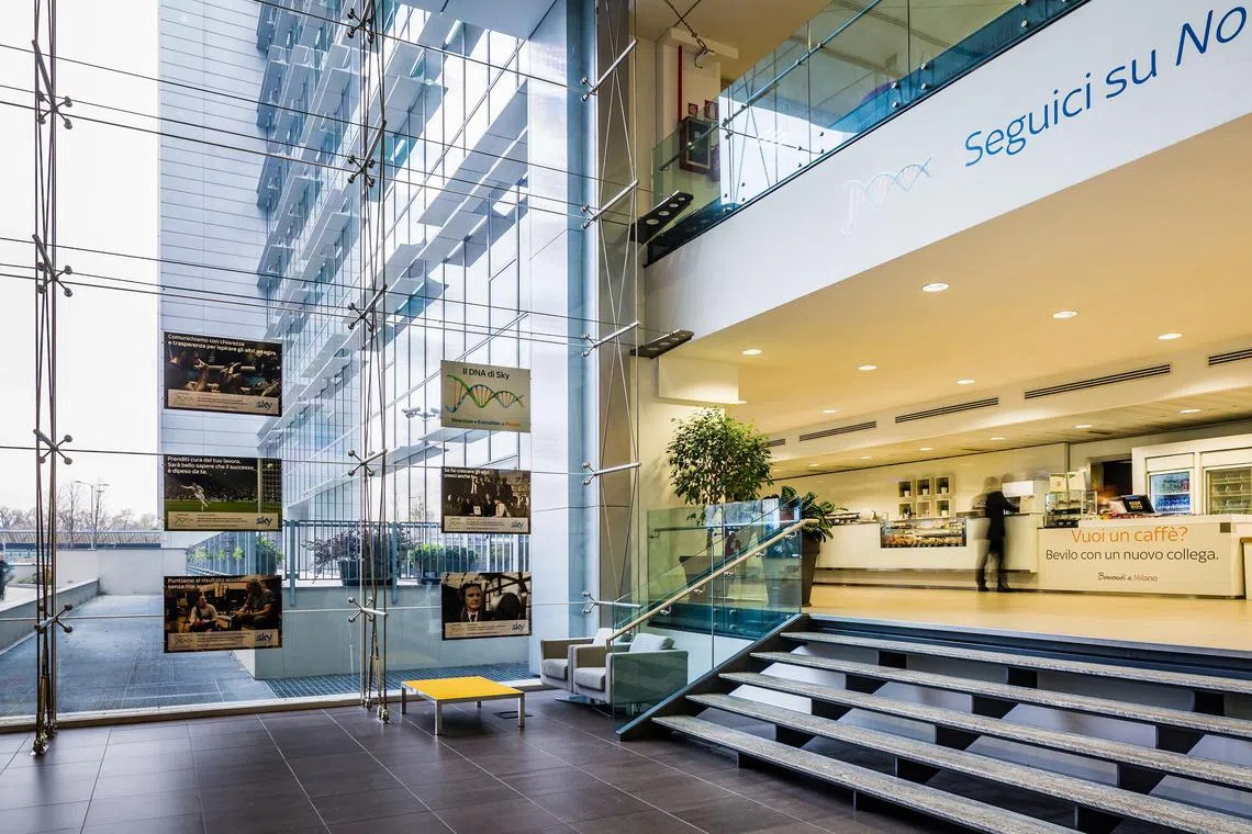 LREIT attributed its lower H2 revenue to the absence of supplementary rent from Sky Complex in Milan, Italy (above).