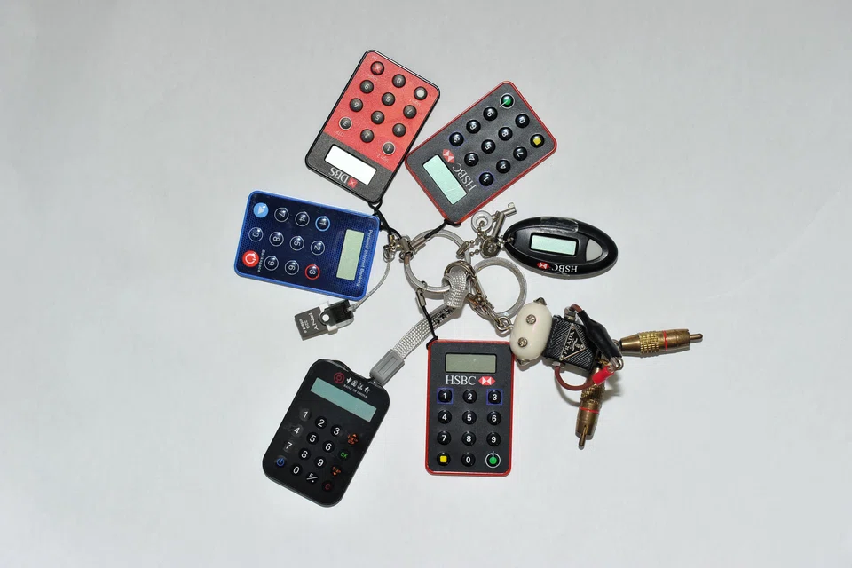 The return of the physical token brings back memories of the pocket bulge of the early 2000s, when banks here issued a similar device with a number pad for generating OTPs