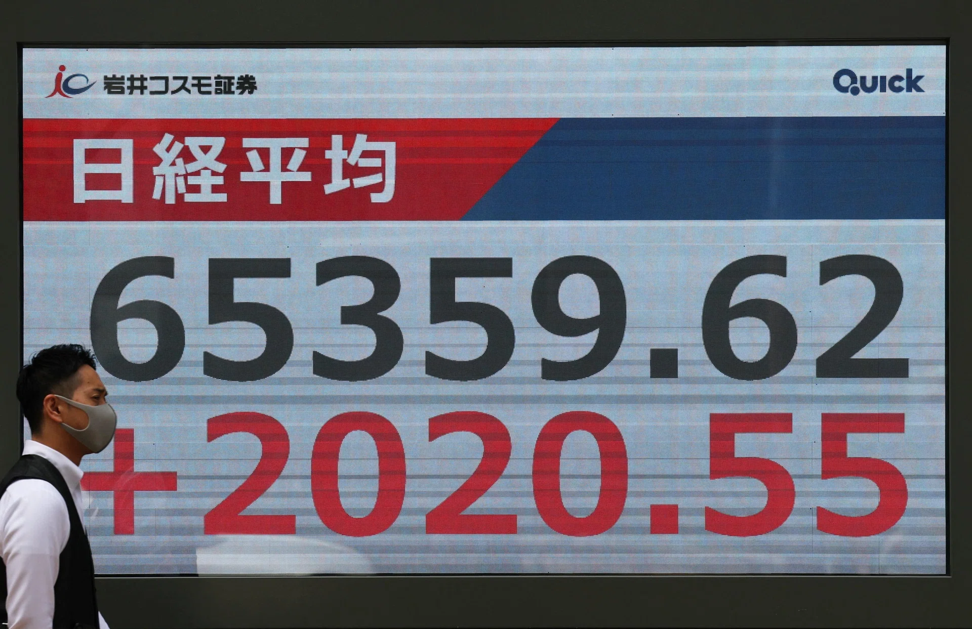 Japan’s Nikkei scales record peak on Mideast, AI optimism