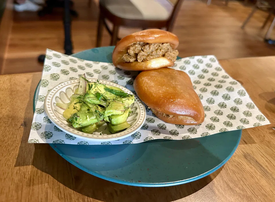 Minangka-bao is a quirky and satisfying rendang filled mantou.