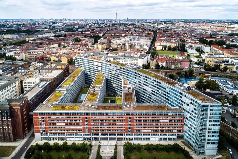 IReit’s manager says it intends to contest the claimed by DRV relating to its Berlin Campus (pictured).