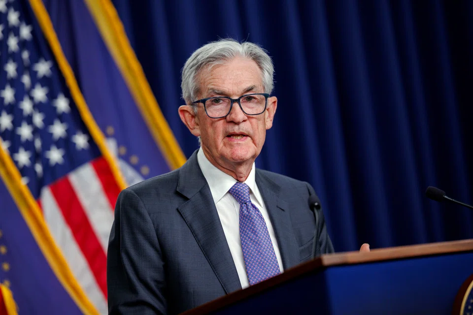 US Federal Reserve Chair Jerome Powell attends a press conference at the Federal Reserve, Washington, D.C., Dec 10, 2025. The Federal Reserve has announced interest rates has been cut by 0.25 points.  