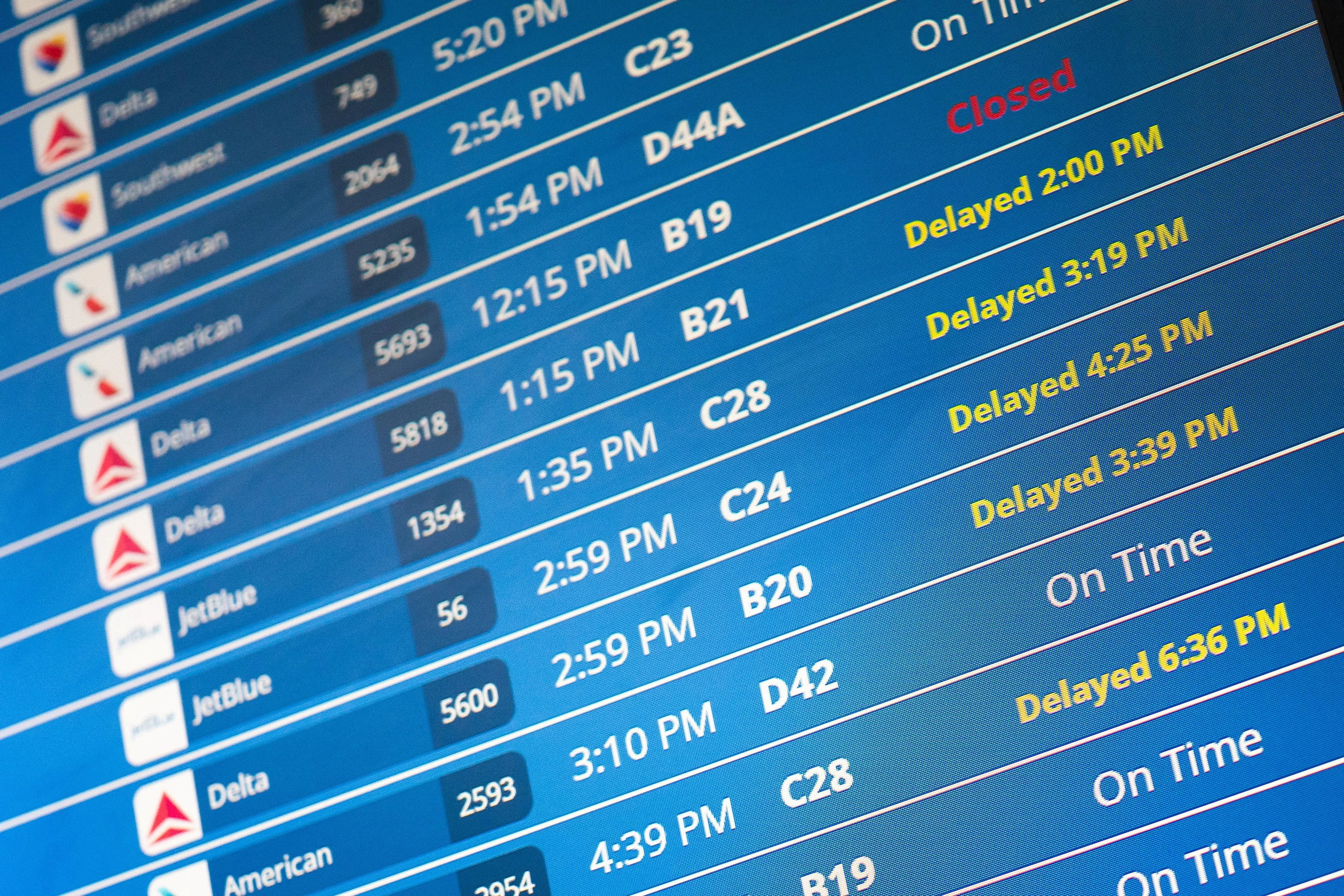 Trump administration orders 10% of flights cut at major US airports due to  shutdown - The Business Times