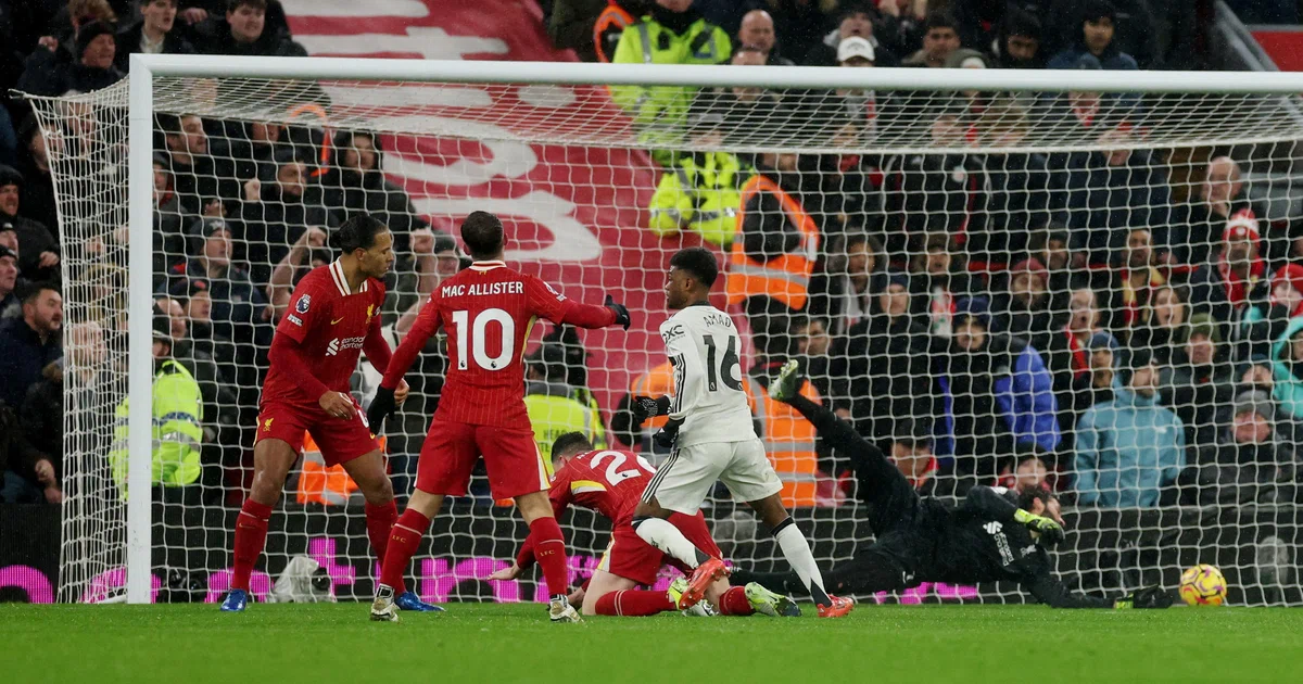 Manchester United rally to slow Liverpool charge towards Premier League ...