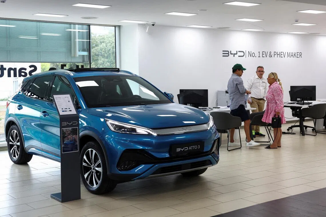 Spain is favoured by BYD because of its relatively low manufacturing costs and clean energy network.