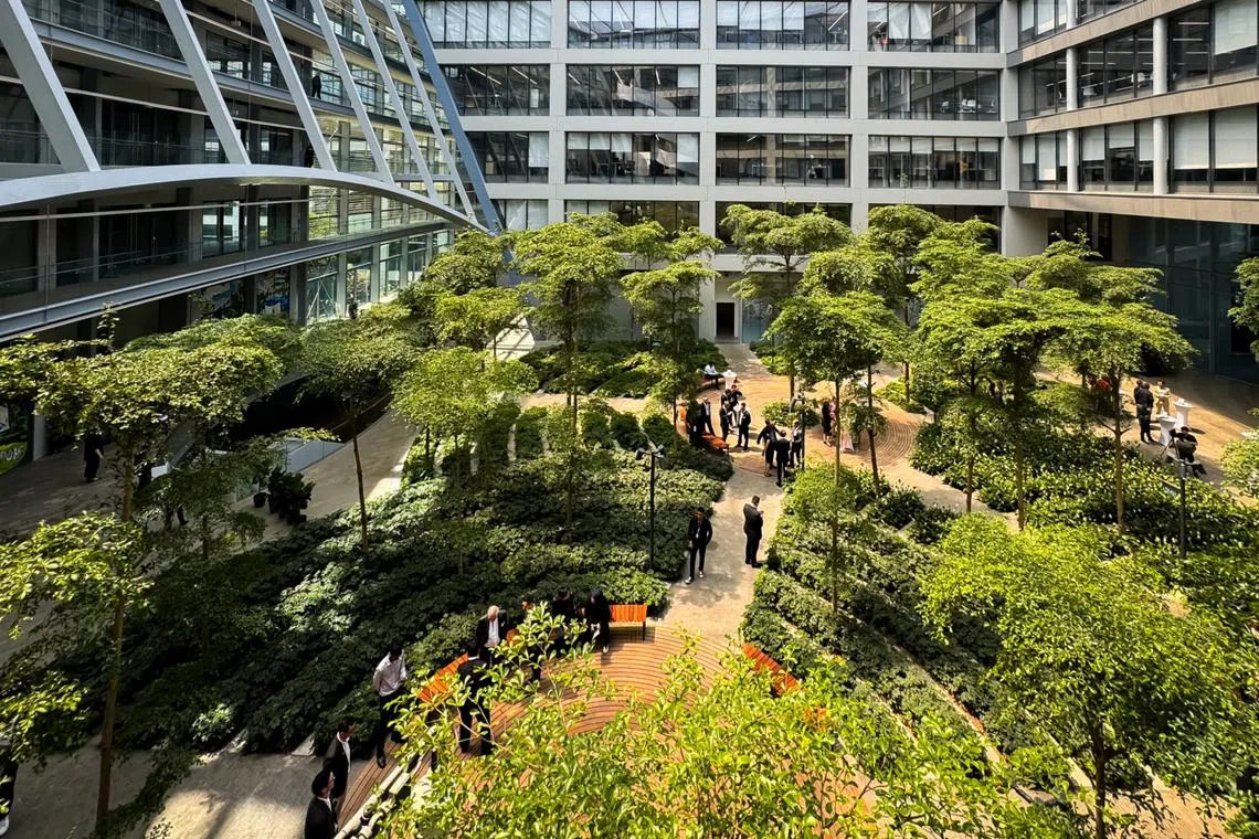 Surbana Jurong Group's (SJ) “campus in nature”, located within CleanTech Park at Jurong Innovation District, serves as its living lab for built environment innovation.
