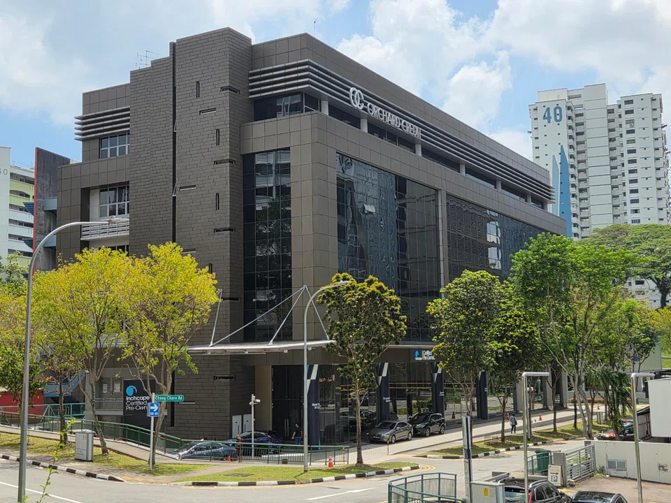 OC Building sits on a land parcel of about 29,720 sq ft at the corner of Chang Charn Road and Hoy Fatt Road.