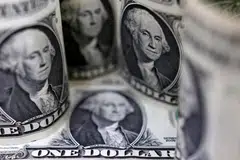 The US dollar index, which measures the US currency against six other major currencies, was last down 0.12 per cent at 103.35.