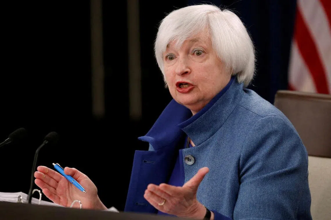 “I don’t think we’re seeing dysfunction – in the sense of liquidity completely drying up in the markets – but a pattern suggestive of a loss of confidence in US economic policy,” Yellen said on CNBC on Monday.