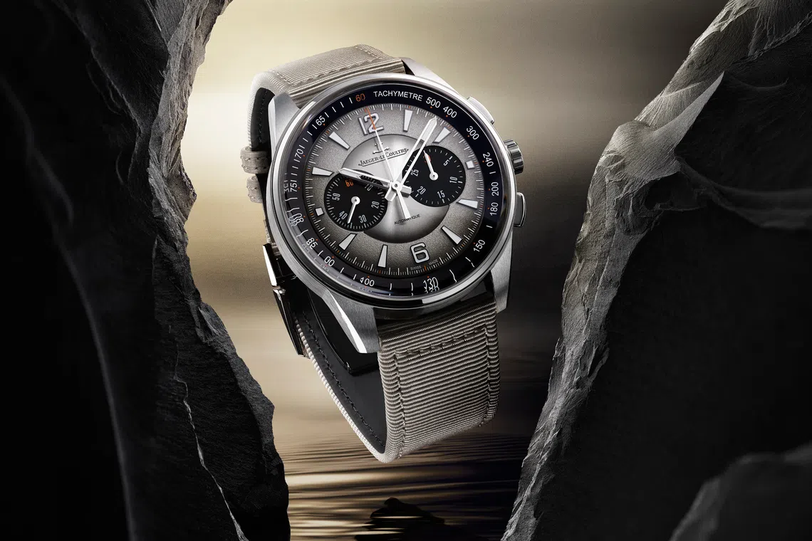 The refreshed Polaris Chronograph watches appear even more vibrant thanks to the richness of their lacquered dials.