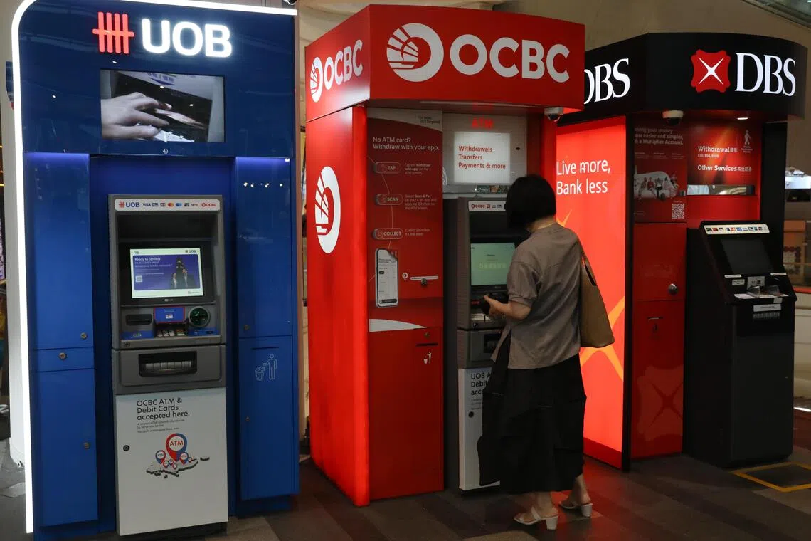 The three local banks had a mixed showing on Dec 10.