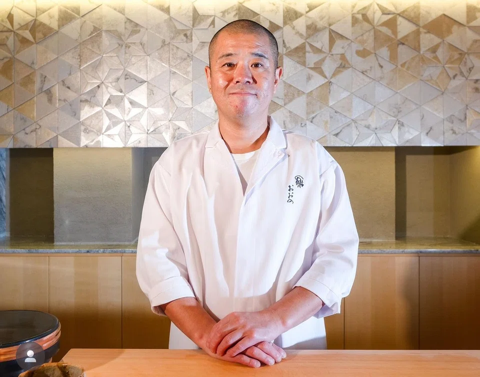 Keisuki Ohno helms his brand-new sushi restaurant.