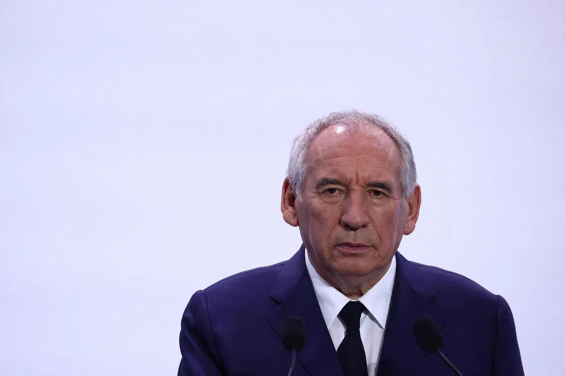French PM Francois Bayrou said France had to borrow each month to pay pensions or the salaries of civil servants, a state of affairs he called “a curse with no way out”.