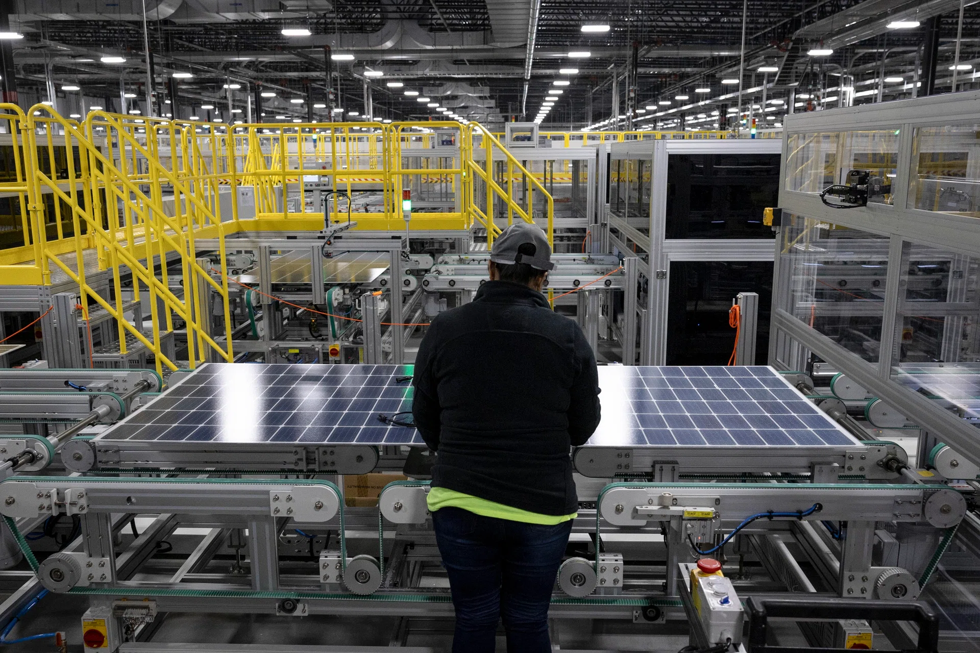 Trump unveils trade actions to secure key solar and semiconductor material