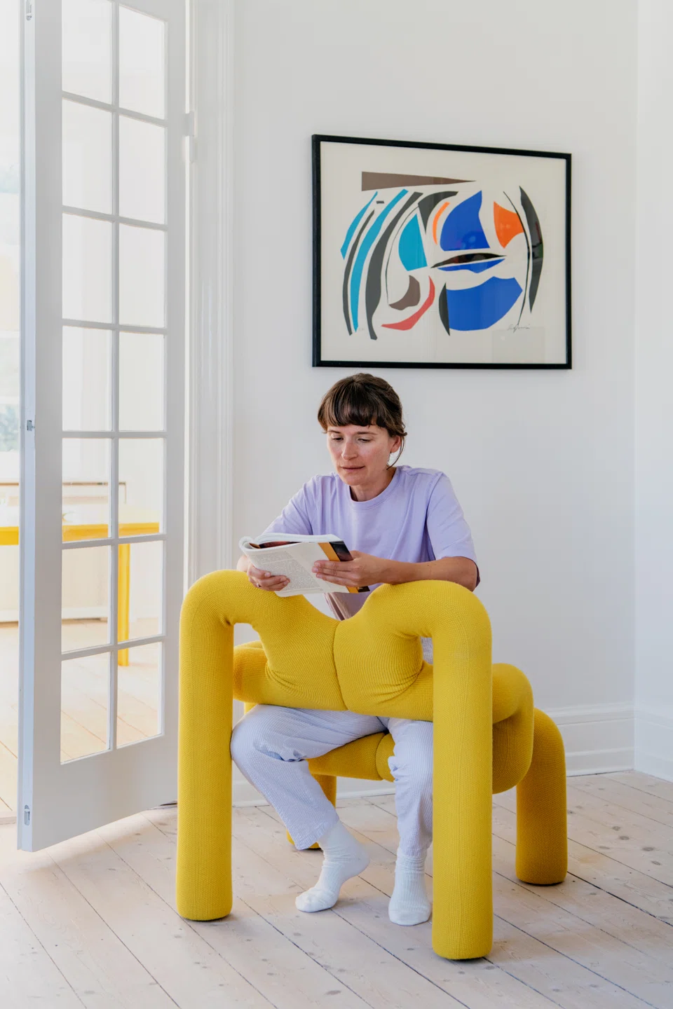 A Varier Ekstrem ergonomic chair at Grafunkt.