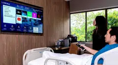 Mount Elizabeth Hospital’s patient platform, LizWorld, consolidates digital wayfinding, in-room services, patient information and self-service requests into a single system