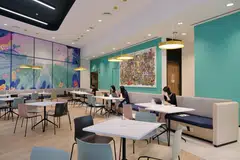 The office is a place to form professional networks and communities.