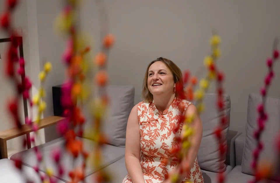 This will be European Union Ambassador to Singapore Iwona Piorko's third Chinese New Year here.  