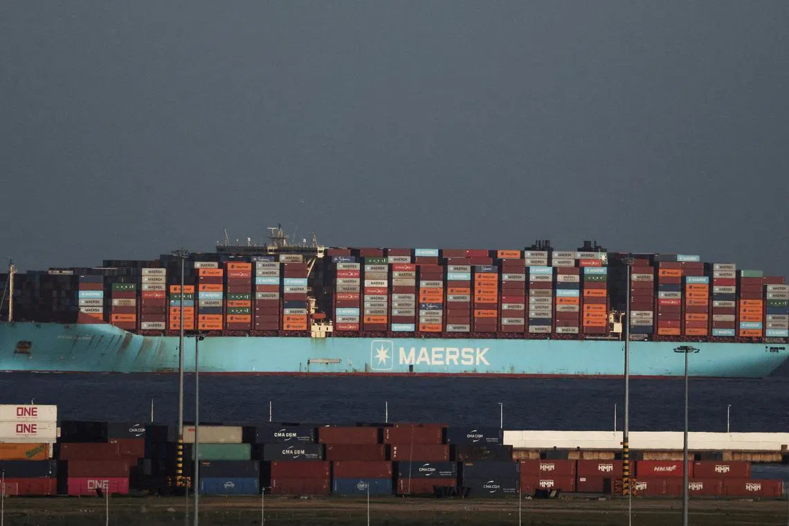 Maersk suspended cargo bookings in May to many ports in the Gulf region. 