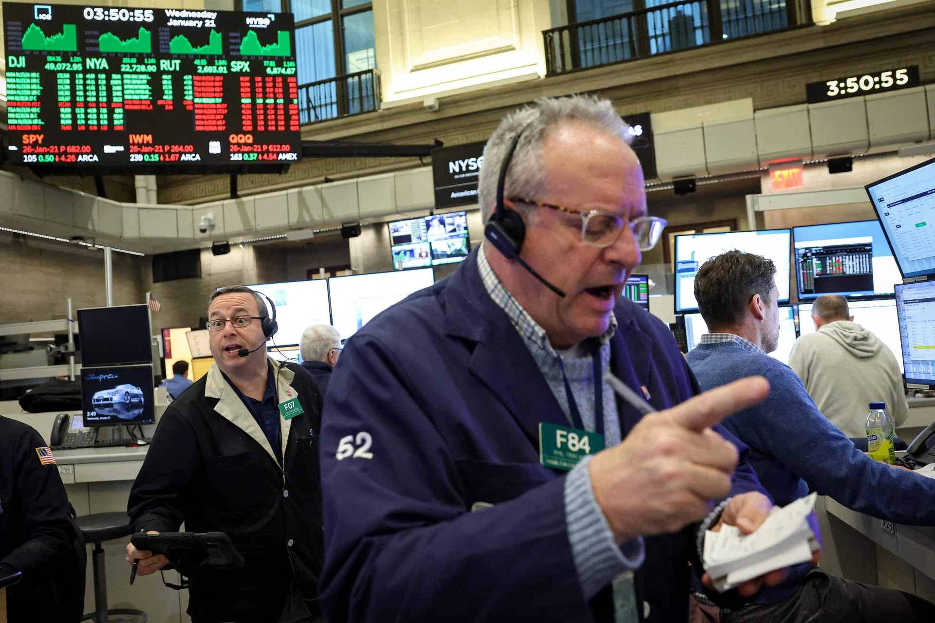 Wall Street opens higher on tariff relief - The Business Times