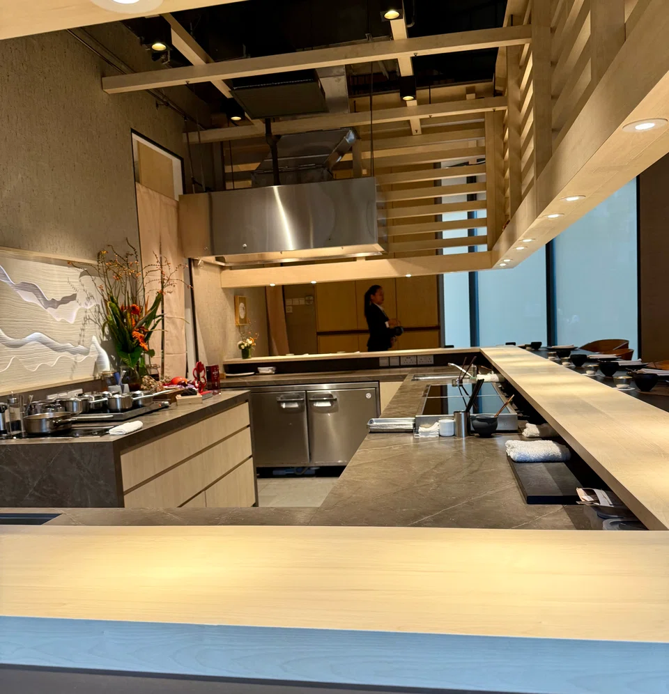 Interiors at Omakase@Stevens.