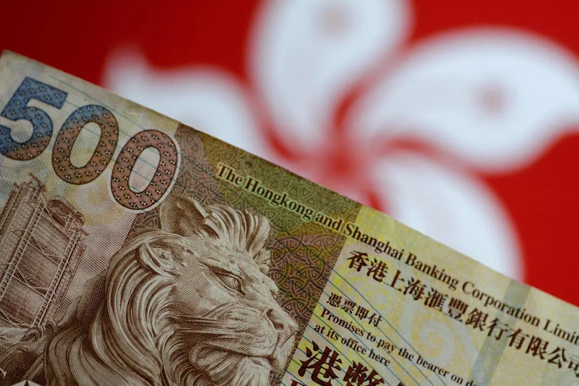 The Hong Kong Monetary Authority (HKMA), the Chinese financial hub’s de-facto central bank, bought HK$29.6 billion (S$4.8 billion) of the currency in New York trading on Thursday (Jul 4). 