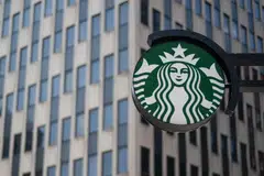 Starbucks' shares rose 3.8 per cent to US$96.50 in extended trading on Tuesday.