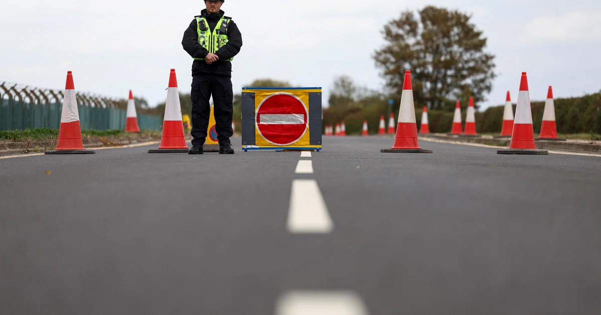 Trump says men arrested at UK air base used by US were looking to do ‘big damage’ - The Business Times