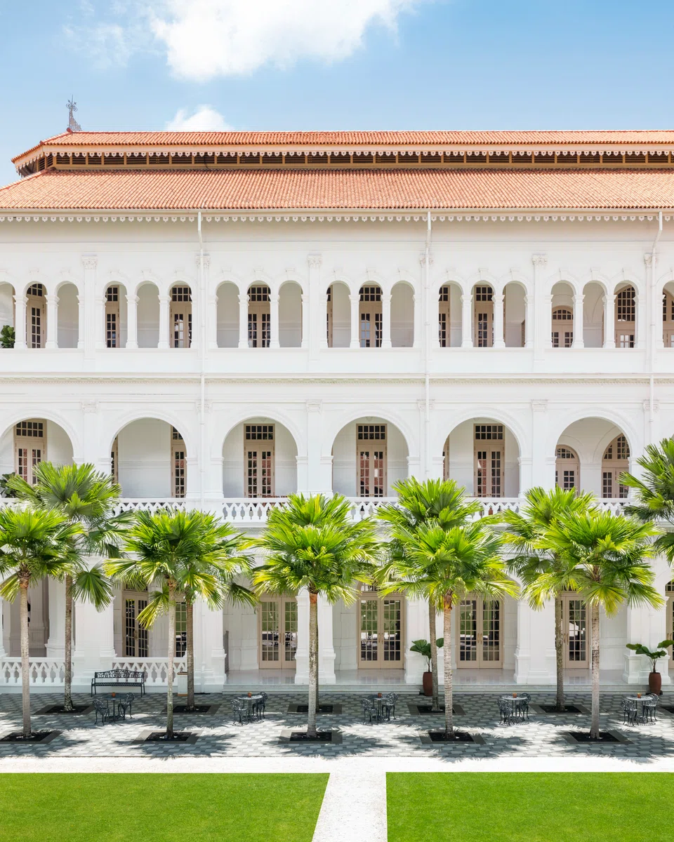 The 137-year-old hotel is often referred to as Singapore's Grande Dame.